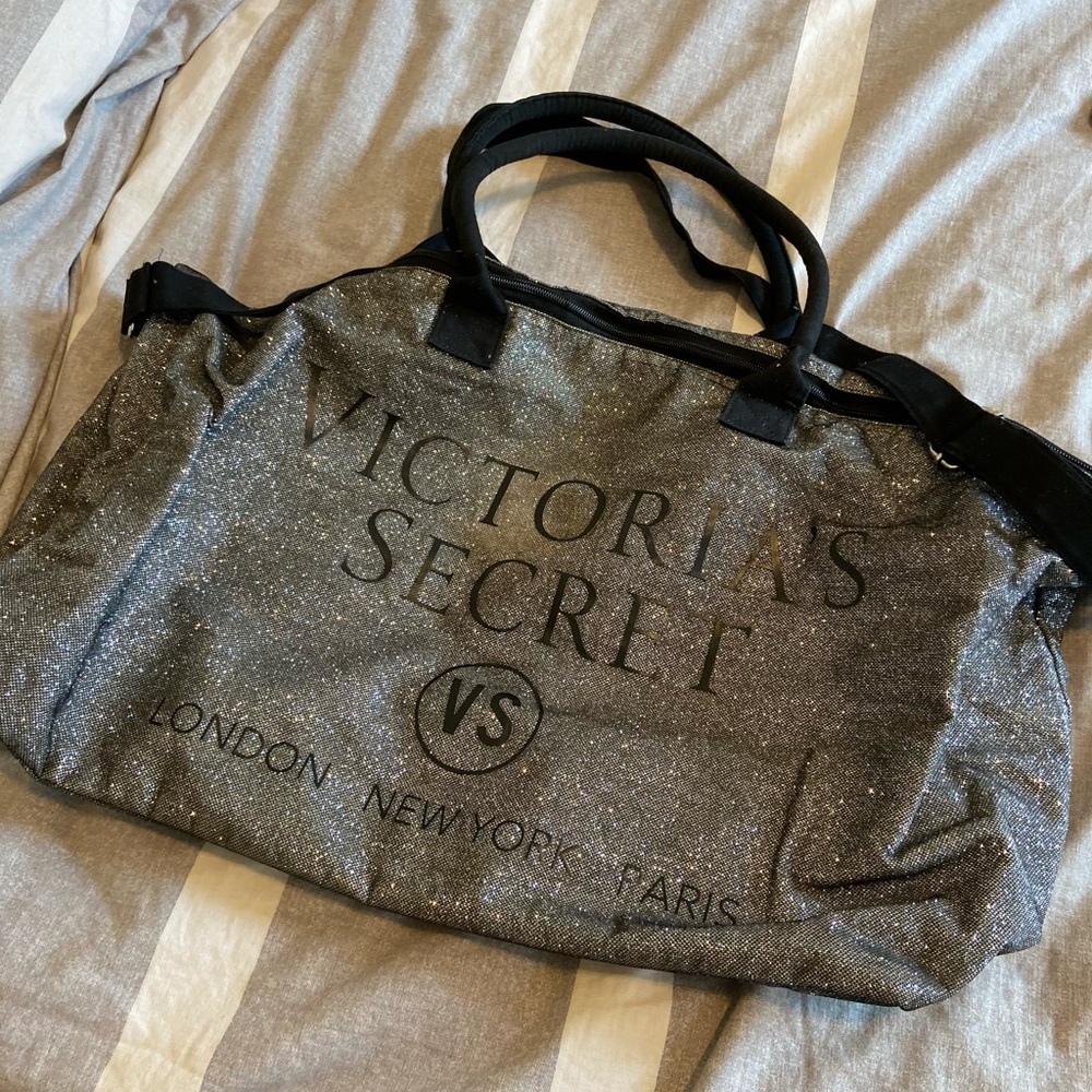Sparkly Oversized Victoria Secret Duffle